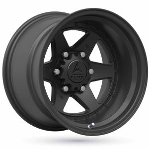 American Elite Victory MATT Black 8x16 6/139.7 ET-10 B110