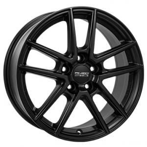 Anzio Split Matt Black 6x15 4/100 ET38 B63.3