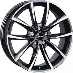 AUTEC ASTANA Gloss Black Polished 7x17 5/100 ET51 B57.1 | Alk. 171,12 €