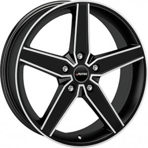 AUTEC DELANO Dull Black  Polished 8x19 5/112 ET45 B70.1