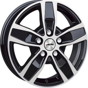 AUTEC QUANTRO Gloss Black Polished 6.5x16 5/112 ET52 B66.6 | Alk. 186,00 €