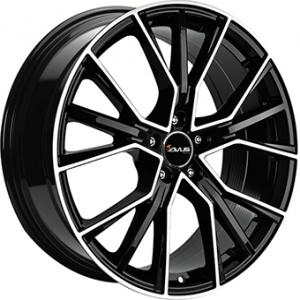 Avus AF18 Gloss Black Polished 8x18 5/112 ET48 B57.1 | Alk. 212,00 €