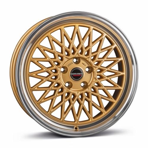 BORBET B Gold Rim Polished