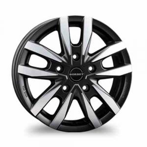 Borbet CW5 Black Pol Matt 6.5x16 5/160 ET60 B65.1