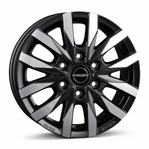 BORBET CW6 Black Polished Matt 7.5x18 6/130 ET47 B84.1 | Alk. 327,36 €