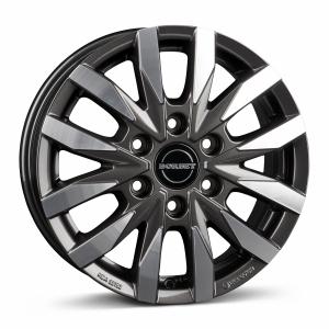 BORBET CW6 Mistral Anthracite Gloss Pol 7.5x18 6/130 ET47 B84.1 | Alk. 379,01 €