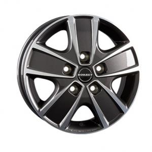 BORBET CWG Mistral anthracite Polished