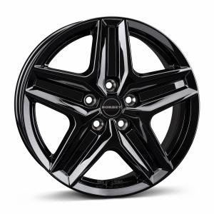 BORBET CWZ Black Glossy 7.5x18 5/112 ET48 B66.6 | Alk. 350,15 €