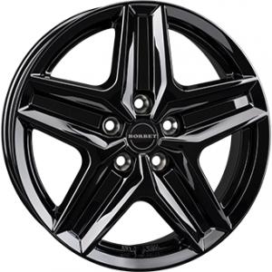 BORBET CWZ Gloss Black 7.5x18 5/120 ET43 B65.1