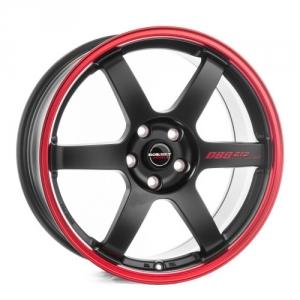 BORBET DB8GT2 Black Matt Rim Red 8.5x19 5/114.3 ET45 B72.5 | Alk. 419,17 €