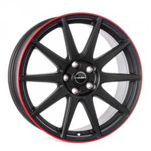 BORBET GTX Black Matt Rim Red 8x19 5/114.3 ET50 B72.5 | Alk. 299,95 €