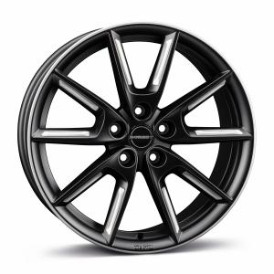 BORBET LX18 Black Matt Silver Spoke Rim 8x18 5/114.3 ET40 B72.6 | Alk. 269,83 €