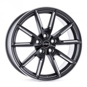 BORBET LX19 Black Matt Silver Spoke Rim 8x19 5/112 ET40 B66.5 | Alk. 309,99 €