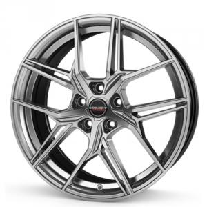 BORBET QX Hyper Black Silver 8x19 5/112 ET50 B57.1 | Alk. 340,11 €