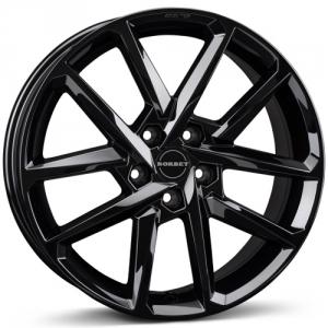 BORBET XV Black Glossy 9.5x19 5/114.3 ET45 B64.2 | Alk. 320,03 €