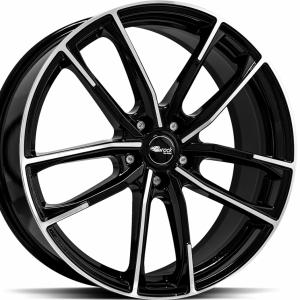 Brock B38 Black Full Polish 8x20 5/112 ET52 B66.7 | Alk. 508,28 €