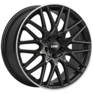 CMS C25 Gloss Black Polished lip 7.5x18 5/112 ET54 B66.6 | Alk. 229,67 €