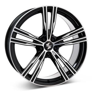 EtaBeta Amos Gloss Black Polished 8x19 5/108 ET48 B63.4 | Alk. 321,28 €