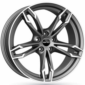 GMP DEA Matt Gunmetal Machined Face 8x19 5/112 ET27 B66.6 | Alk. 269,08 €