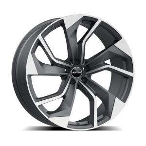 GMP Rebel Matt Gun Metal Machined Face 8,5x21 5/114,3 ET50 B67 | Alk. 489,45 €