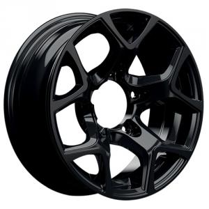 GMP SJ15 Shiny Black 5,5x15 5/139,7 ET5 B108