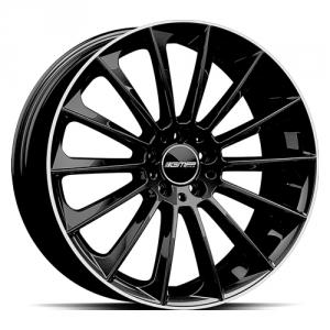 GMP Stellar Satin Black Machined Lip 9x21 5/120 ET45 B72 | Alk. 489,45 €