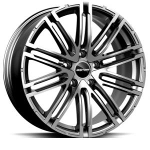 GMP Targa Anthracite Diamond 9x22 5/112 ET26 B66.6