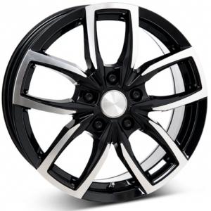 Image Vector Black Polished 7x17 5/120 ET55 B65.1 | Alk. 198,00 €
