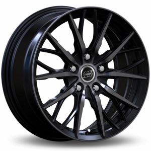 INFINY Spike Bright Black Machined Face Black Lip 8x18 5/100 ET42 B73.1 | Alk. 179,47 €