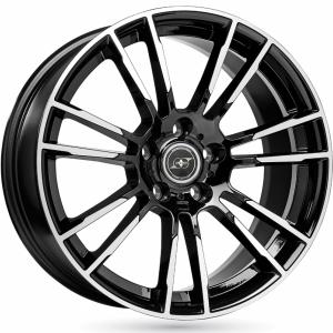 INFINY individual Motor Shiny Black Machined Face 8x18 5/120 ET43 B72.6