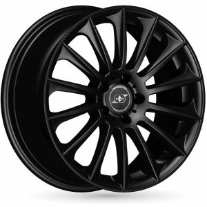 INFINY individual Stuttgart Shiny Black Machined Face 8x18 5/112 ET45 B66.5 | Alk. 156,24 €