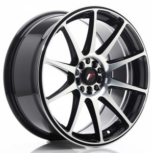 Japan Racing JR11 Gloss Black Machined Face 8.5x18 5/114.3 ET30 B74.1 | Alk. 271,56 €