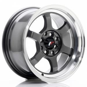 Japan Racing JR12 Gun Metal Machined LIP 9x17 5/100 ET25 B73.1 | Alk. 279,87 €
