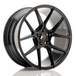 Japan Racing JR30 Shiny Black 10x20 5/112 ET40 B66.6 | Alk. 489,45 €