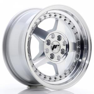 Japan Racing JR6 Silver Machined Face 8x17 5/114.3 ET25 B74.1 | Alk. 257,92 €
