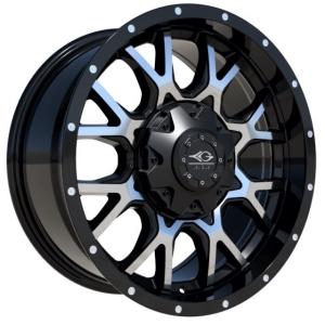 League M691 Gloss Black Polished 9x18 6/139 ET25 B110.1 | Alk. 236,84 €