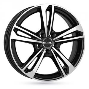 MAK Emblema Black Machined Face 7x17 5/98 ET41 B58 | Alk. 199,55 €
