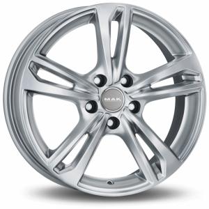 MAK Emblema Silver 6.5x16 5/100 ET45 B72