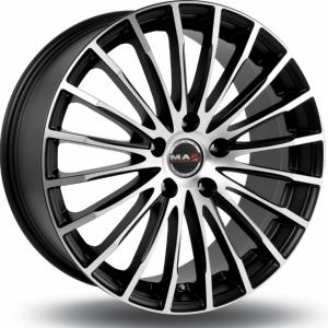 MAK Fatale Black Machined Face 7.5x17 5/108 ET45 B72 | Alk. 259,79 €