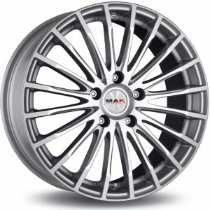 MAK Fatale Silver 7.5x17 5/108 ET45 B72 | Alk. 249,75 €