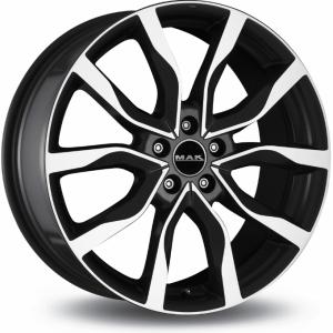 MAK Highlands Black Machined Face 9x21 5/108 ET38.5 B63.4 | Alk. 539,65 €