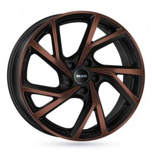 MAK Kassel Black Machined Face Bronze 7x17 5/114,3 ET45 B76 | Alk. 269,83 €
