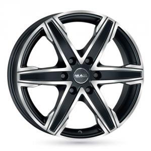MAK King6 Black Machined Face 6,5x16 6/125 ET50 B74 | Alk. 239,71 €