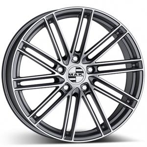 MAK Leipzigt Gunmetal Machined Face 11.5x21 5/130 ET49 B71.6 | Alk. 660,13 €