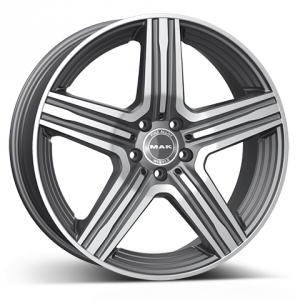 MAK Lewis Antracit Polished 9.5x20 5/112 ET43 B66.6 | Alk. 425,32 €