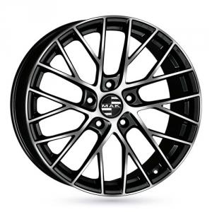 MAK Monaco Black Machined Face 8,5x19 5/112 ET39 B66 | Alk. 409,13 €