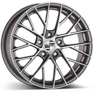 MAK Monaco Gunmetal Machined Face 11x19 5/130 ET50 B71.6 | Alk. 449,29 €