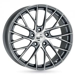 MAK Monaco Gun Metal Machined Face 8,5x19 5/112 ET39 B66 | Alk. 409,13 €