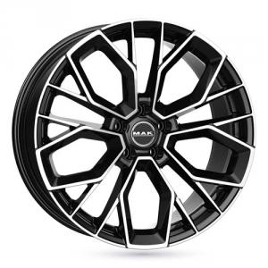 MAK Stilo-D Black Machined Face 9,5x20 5/114,3 ET45 B76 | Alk. 459,33 €