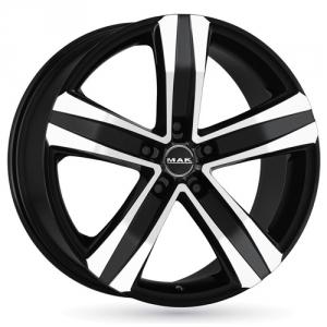 MAK Stone5 T Black Machined Face 7,5x18 5/118 ET58 B71